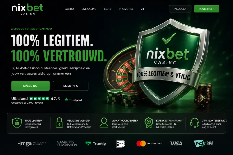 Is Nix Bet legit — veiligheid en betrouwbaarheid